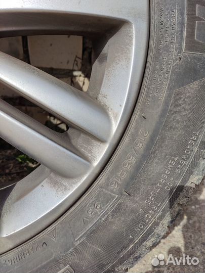 Колеса в сборе (литые диски ситроен пежо r16)