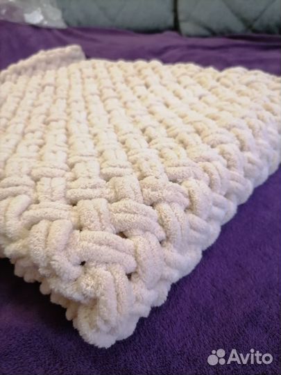 Плед ручной работы