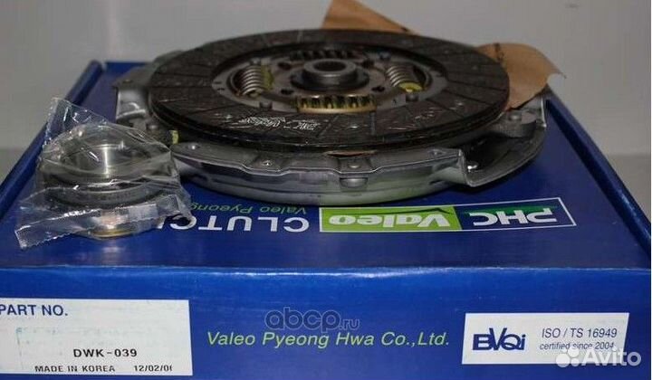 Сцепление chevrolet Aveo Т200,Т250