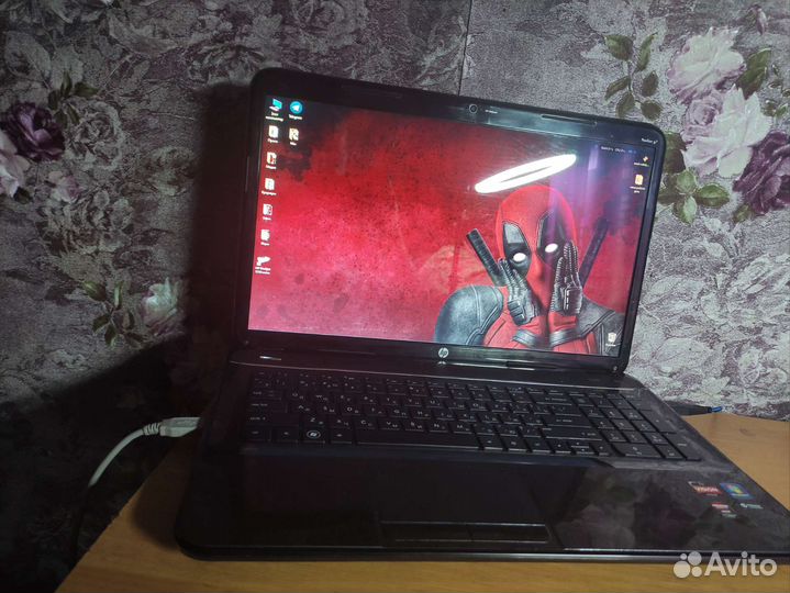 Мощный HP Pavilion G7,SSD+HDD,4 ядра, две видюхи
