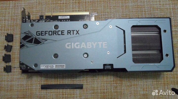 Видеокарта gigabyte GeForce RTX 3060 Ti gaming OC