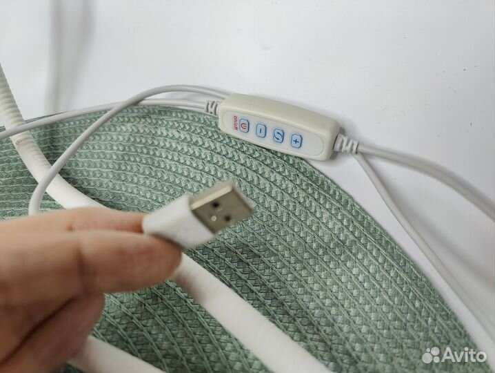 Кольцевая лампа со штативом бу настольная