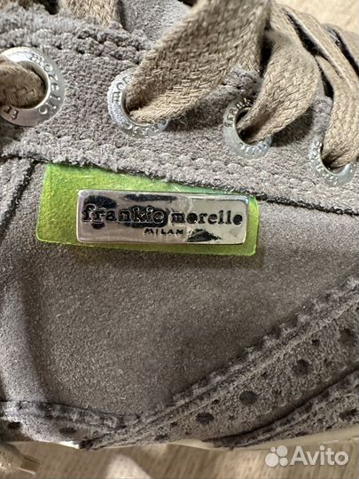 Кеды замшевые Frankie Morello (39)