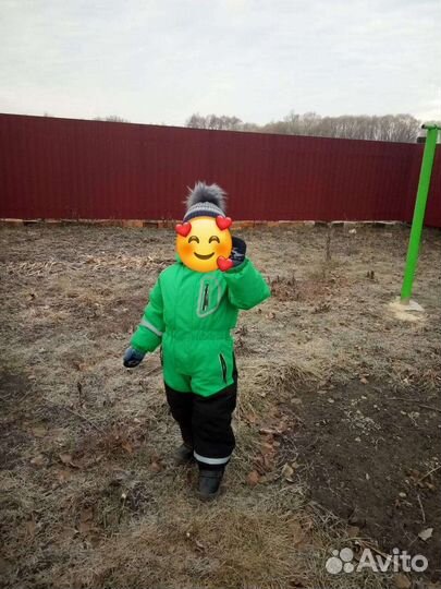 Зимний комбинезон для мальчика 104