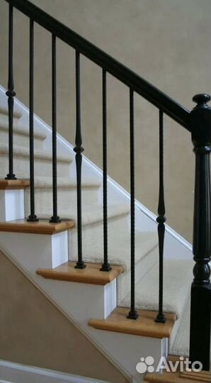 Металлические ограждения, перила