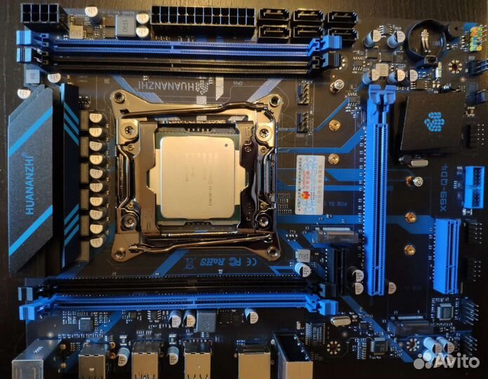 Комплект xeon 2680v4 + mb x99 + память