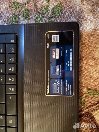 Ноутбук asus K53T