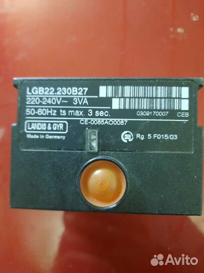 Блок управления горением LGB22.230B27