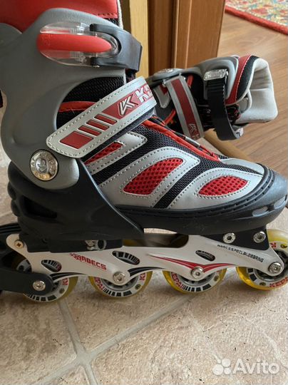 Роликовые коньки раздвижные