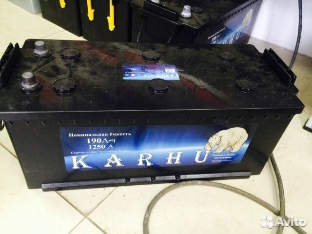 Новый грузовой аккумулятор Karhu 190 Ач