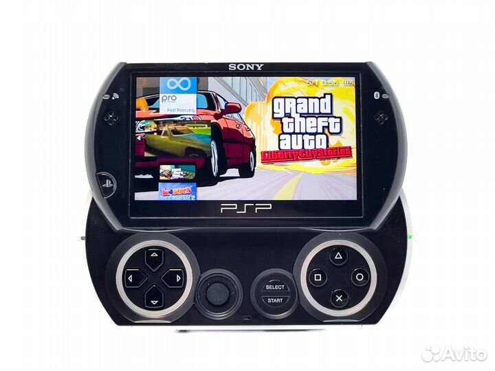 Игровая приставка Sony PSP Go N1008 (A, Б/У, Black