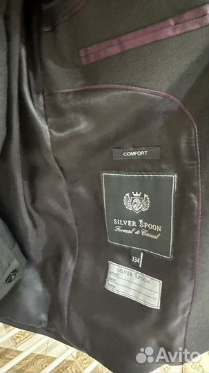 Silver spoon костюм серый 134