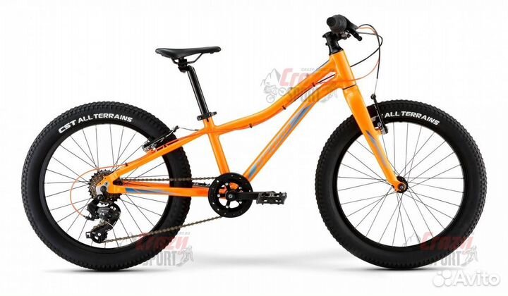 Велосипед merida Matts J. 20+ ECO 2022 Желто-оранж