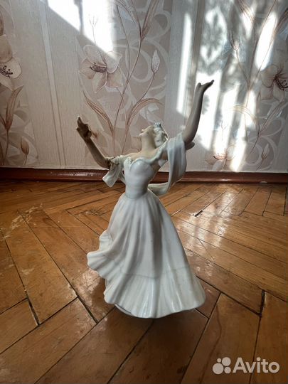 Фарфоровые статуэтки времен СССР