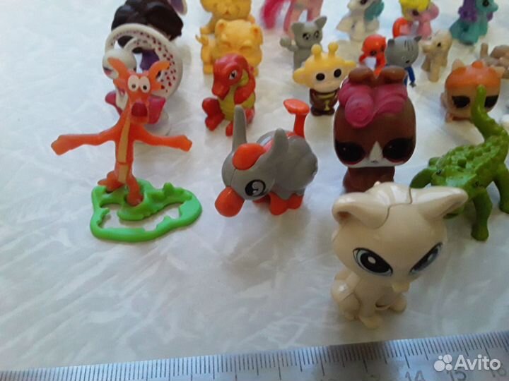 30 шт. Одним лотом. Игрушки. Разные фигурки