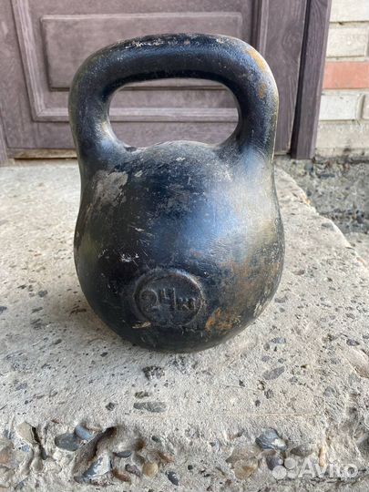 Гиря 24 кг СССР