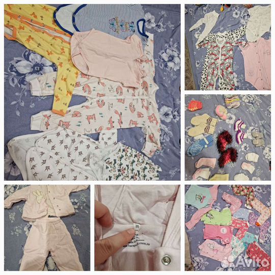Детские вещи на девочку от 0 до 2 лет