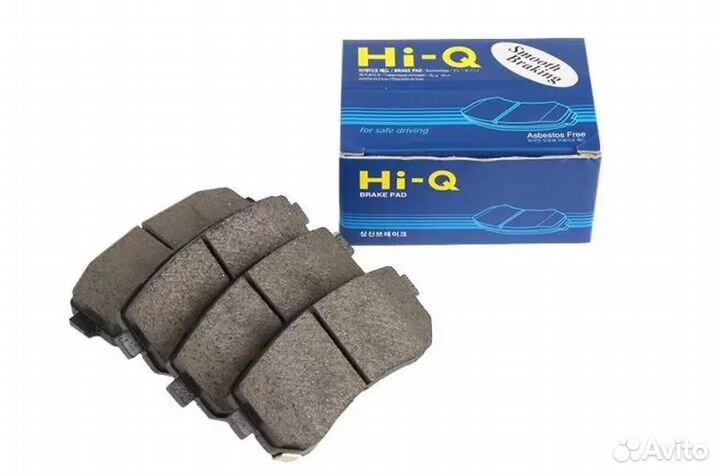 Колодки задние диск. (без отверстий)