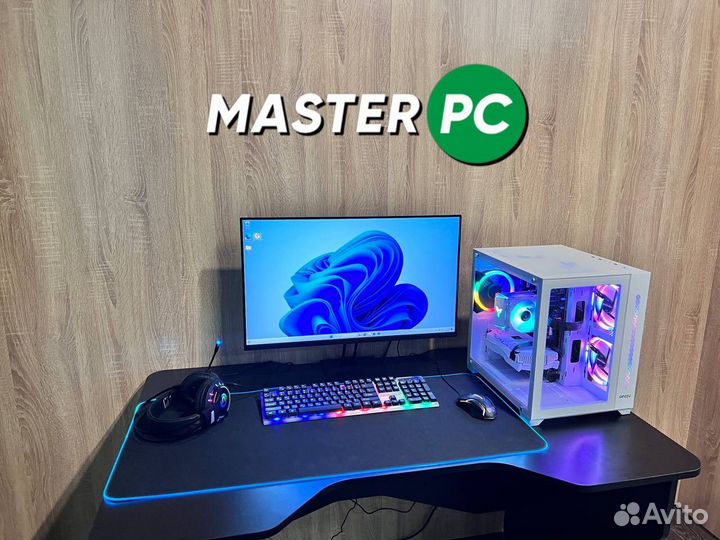 Компьютер для игр RTX,Intel 14 ядер,RAM 32,SSD 1Tb