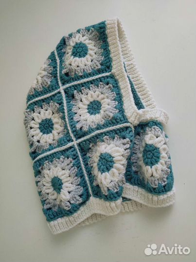 Капор капюшон кроше