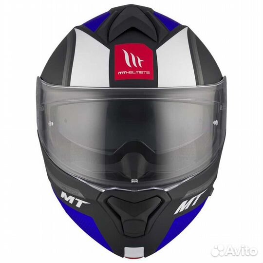 MT Helmets Genesis SV Cave modular helmet Синий