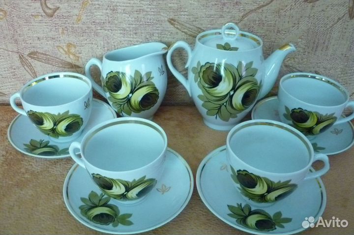 Сервиз, блюдца лфз