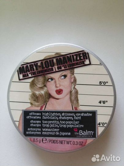 Хайлайтер the balm