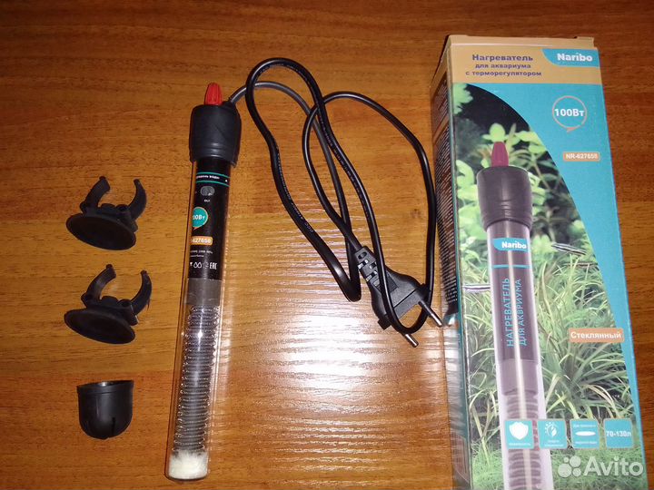 Нагреватели 50вт, 100вт, фильтр (помпа)