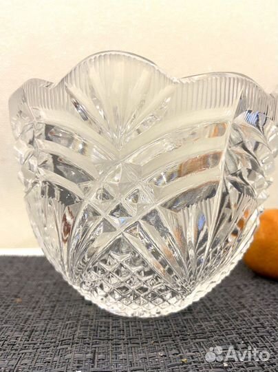 Салатник хрустальный СССР