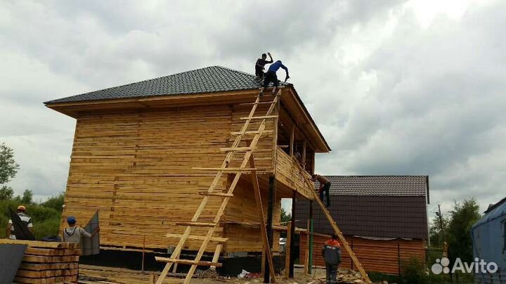 Строительство дачных домов и бань и.т.д