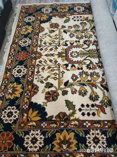 Ковер шерстяной ручной работы новый