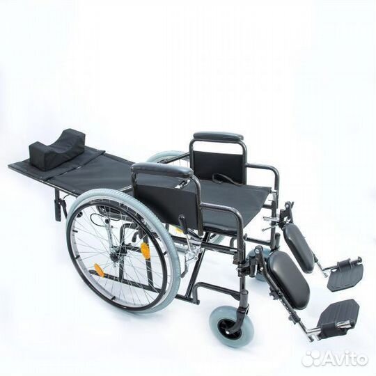 Кресло-коляска с высокой спинкой Мега-Оптим 514A