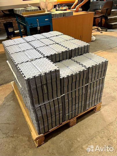 Модульный пол для склада