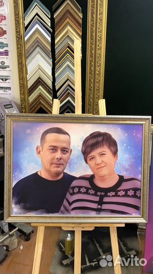 Печать на холсте