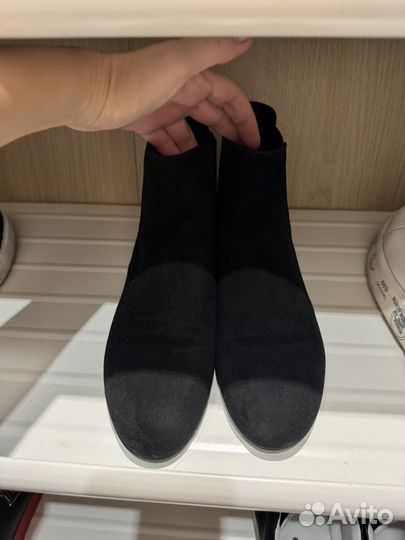 Ботинки Rossini, б/у, натураотная замша, 40 размер