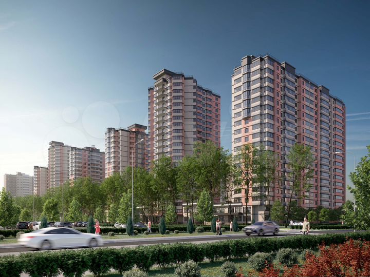 2-к. квартира, 50,5 м², 19/24 эт.