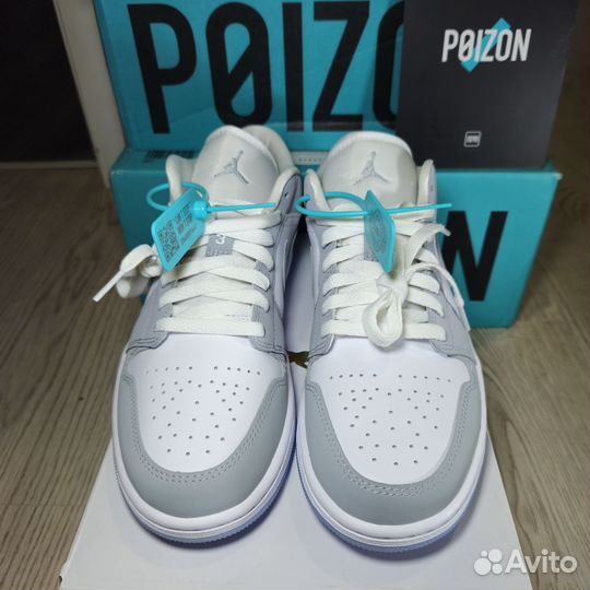 Nike Air Jordan 1 Low Wolf Grey Оригинал