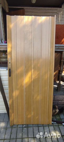 Дверь пластиковая гармошка 80 см