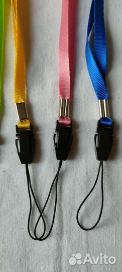Верёвочки с зажимом для телефонов