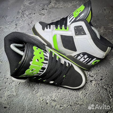 Дутые кеды Osiris Dc shoes Globe Dvs Circa Vans