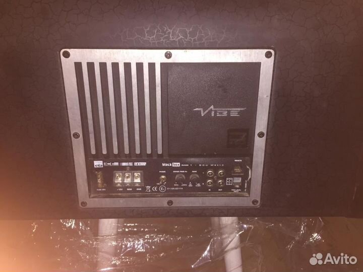 Сабвуфер и усилитель vibe CBR 12 active EVO
