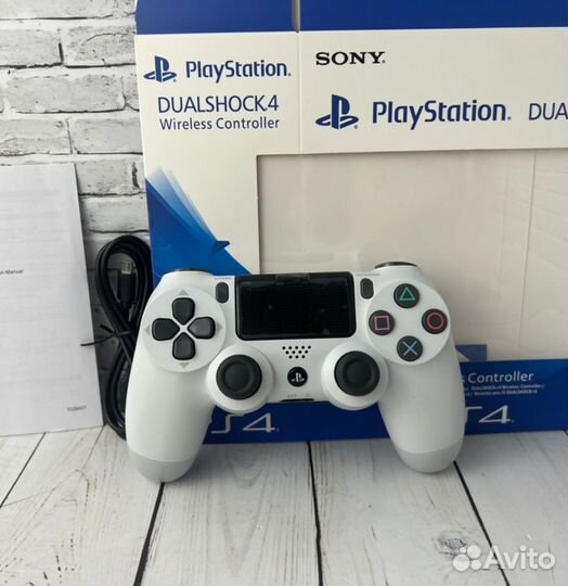 Джойстик для PS4 + кабель, Dualshock / Геймпад пс4