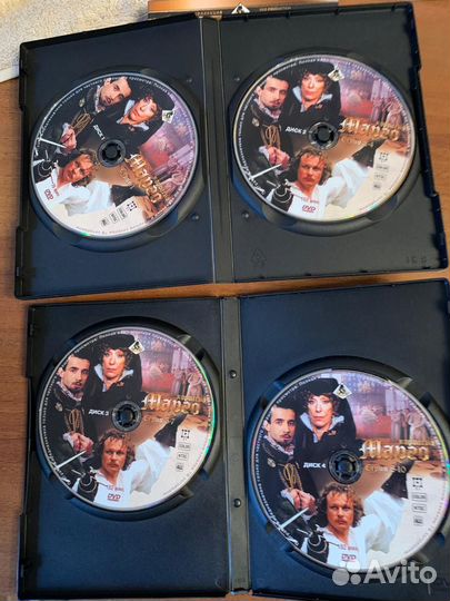 Королева Марго, сериал, 4 DVD