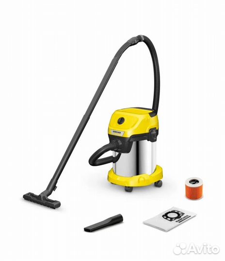 Аренда строительного пылесоса karcher WD 3 S