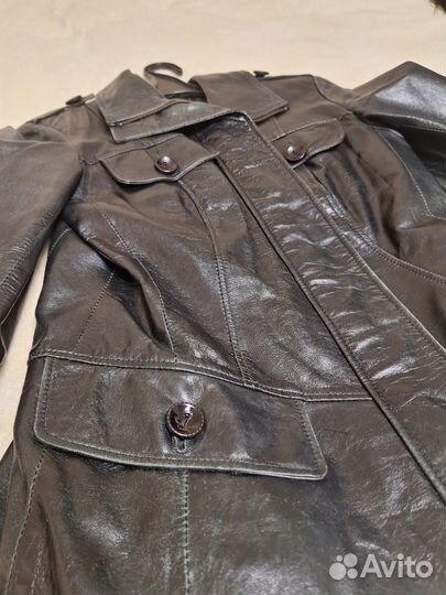 Куртка кожаная женская 48 50 размер