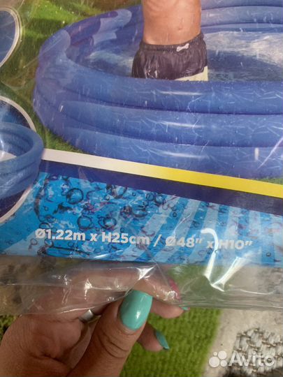 Бассейн bestway 1.22 m * 25 cm