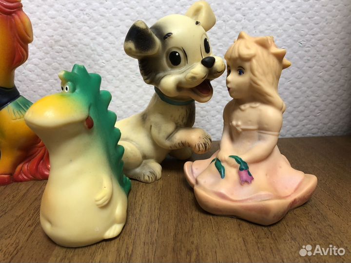Резиновые игрушки СССР все с браком