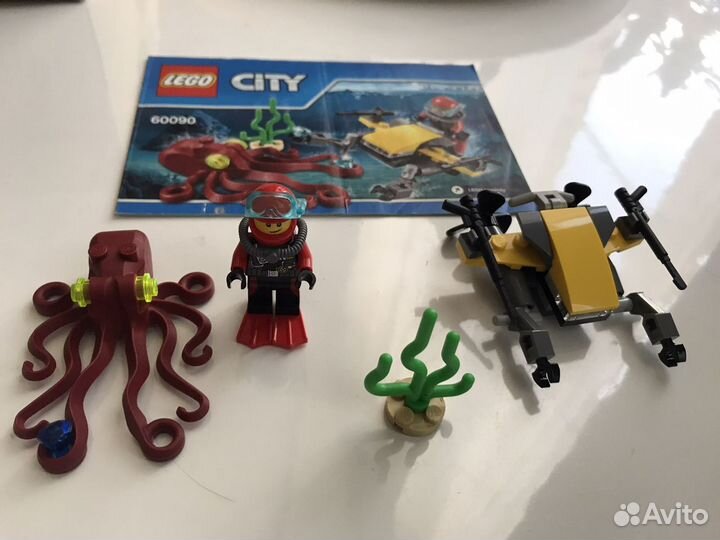 Lego City пожарники и спасатели