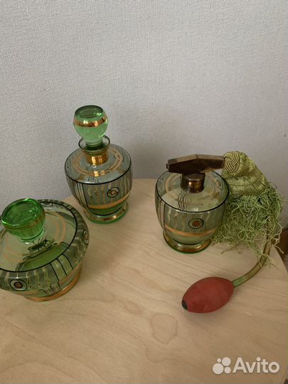 Флаконы для духов старинные винтаж