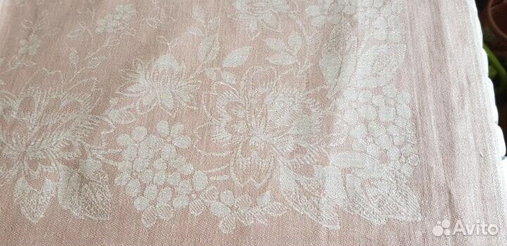 Скатерть льняная СССР